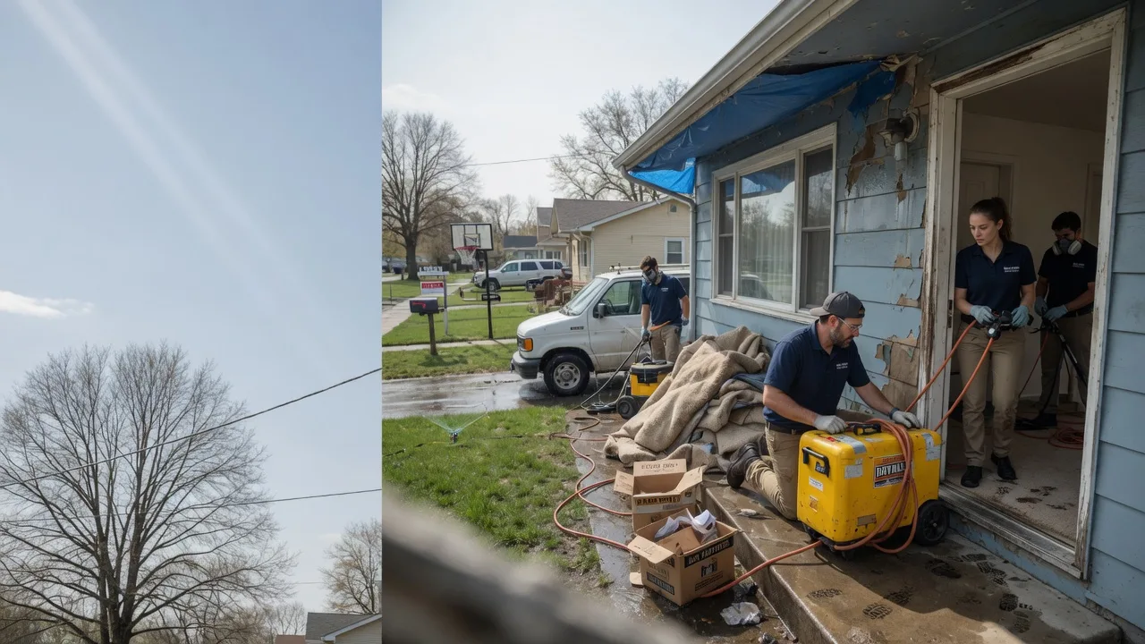 Basement Flood Cleanup in Clio, MI near me